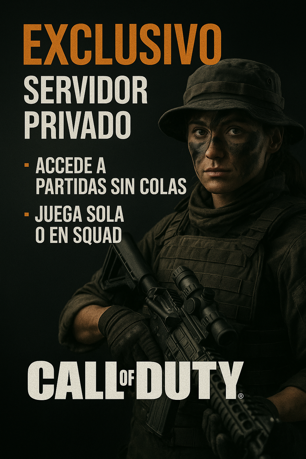 Sala Privada Acceso Mensual (unica vez al mes) Para Call Of Duty Bolivia